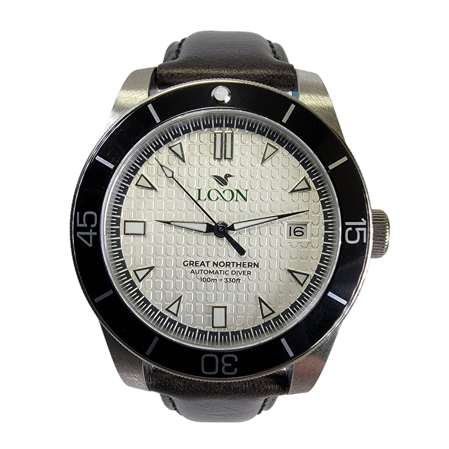 Great Northern Automatic Diver 9015 Stainless Steel Watch 40mm