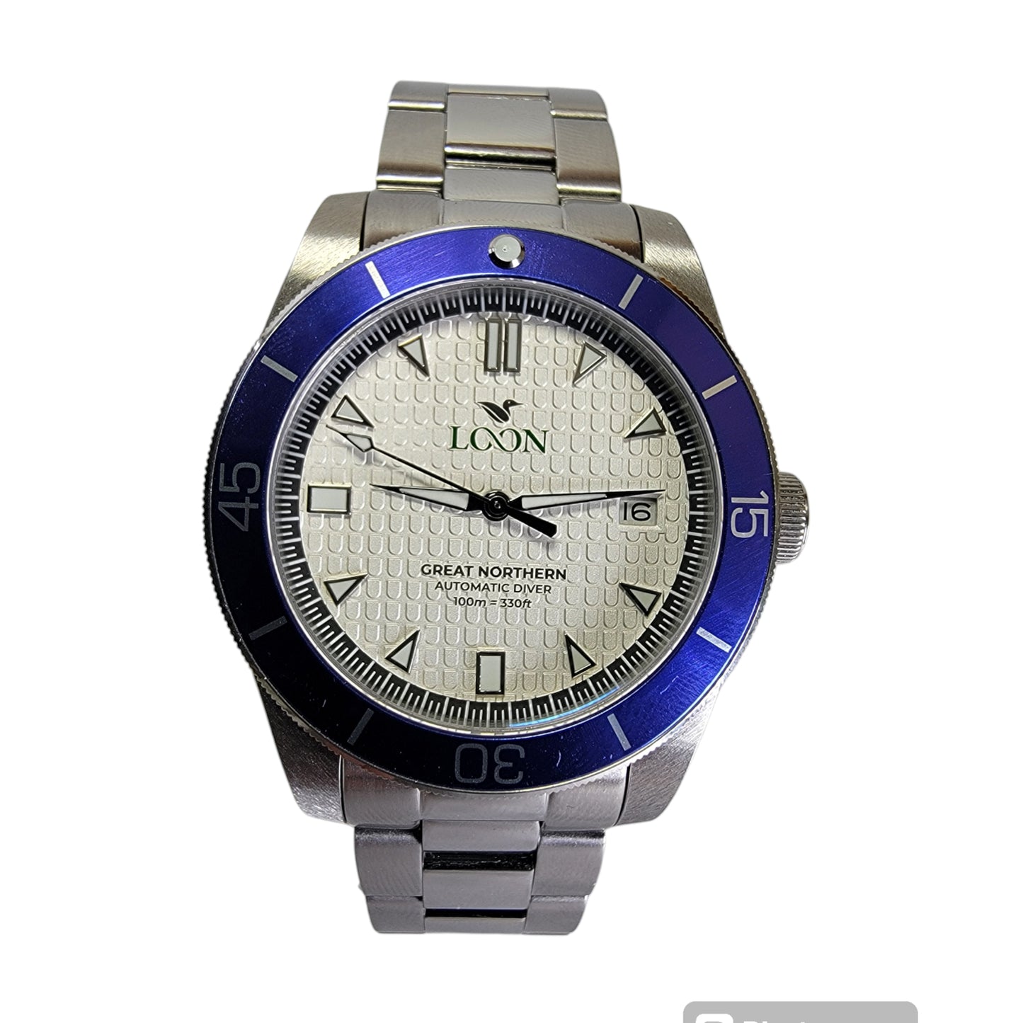 Great Northern Automatic Diver 9015 Stainless Steel Watch 40mm