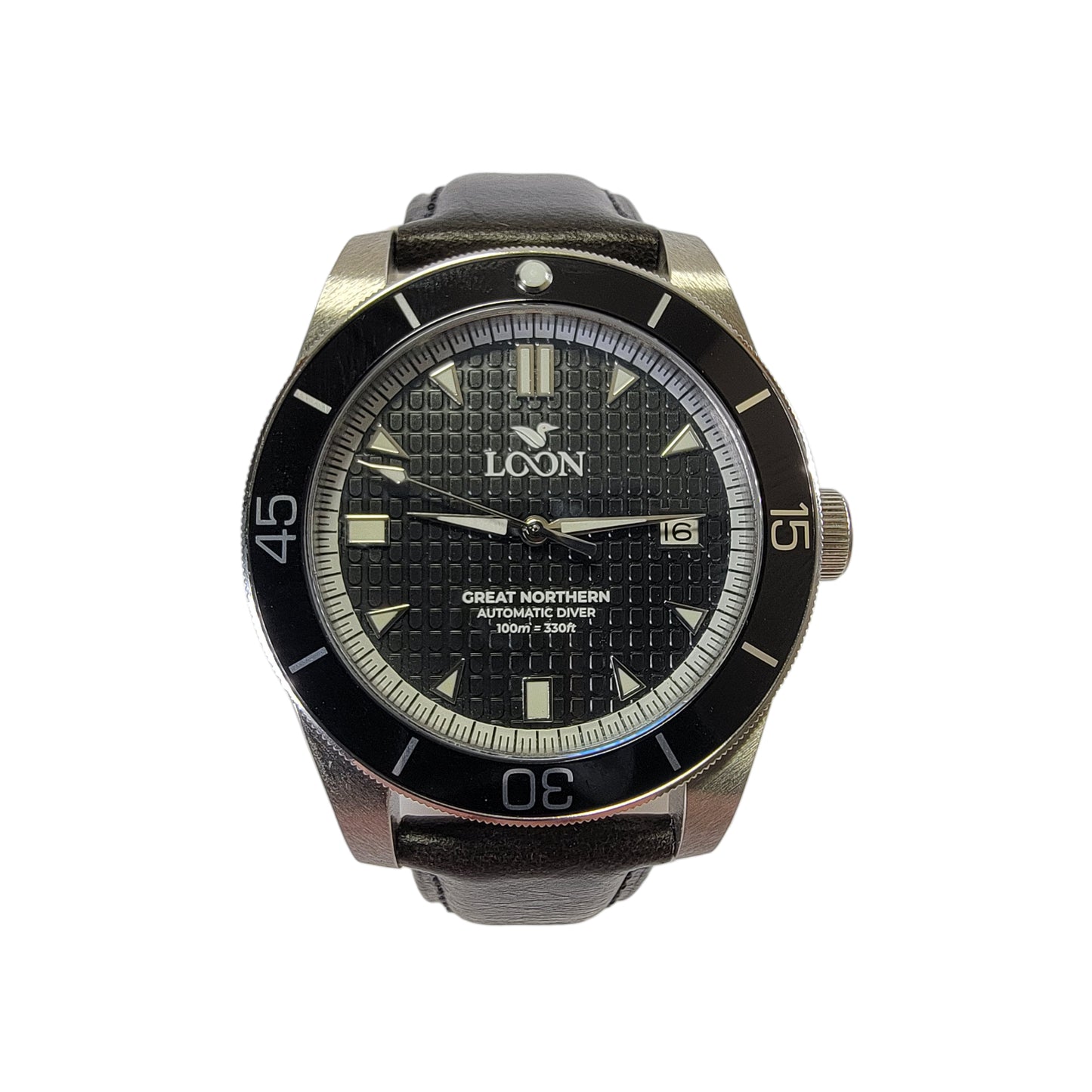 Great Northern Automatic Diver 9015 Stainless Steel Watch 40mm