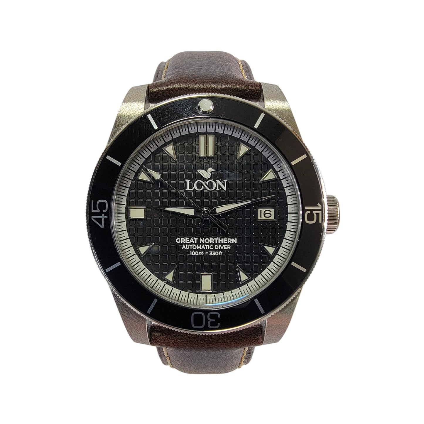 Great Northern Automatic Diver 9015 Stainless Steel Watch 40mm