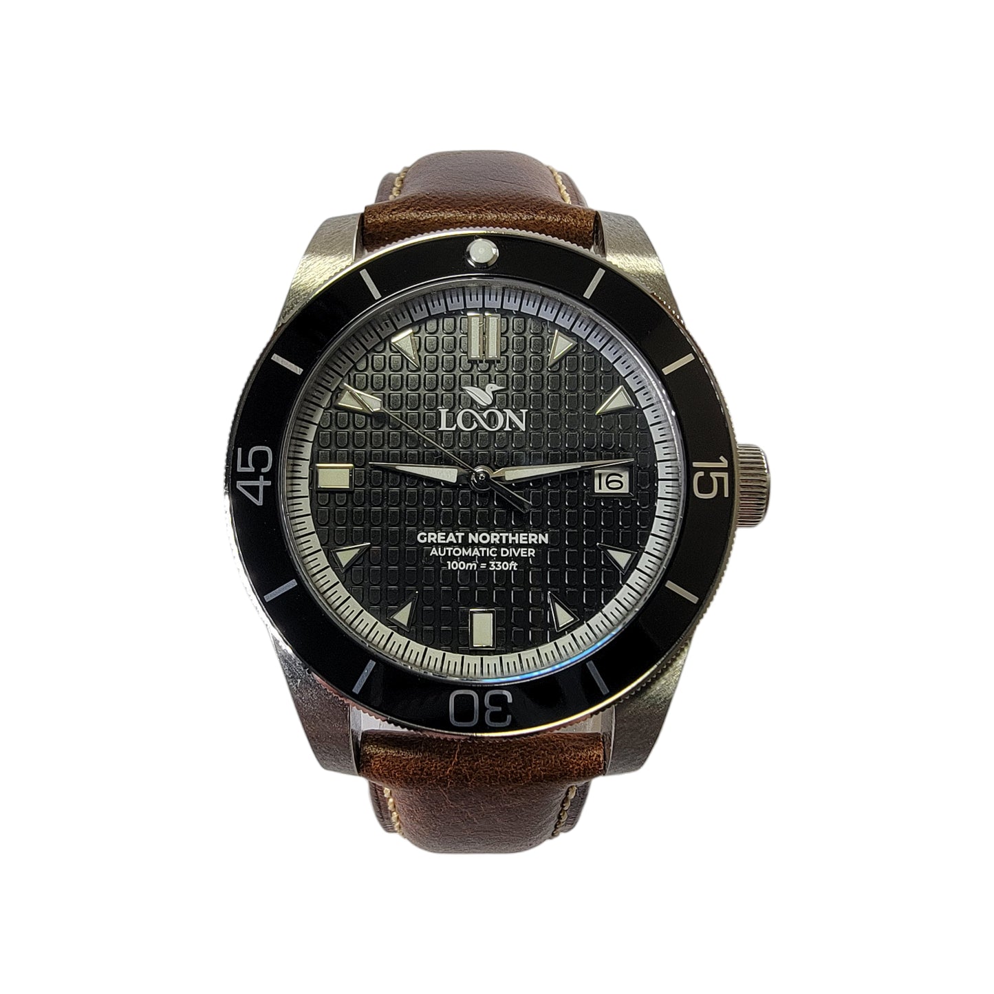 Great Northern Automatic Diver 9015 Stainless Steel Watch 40mm