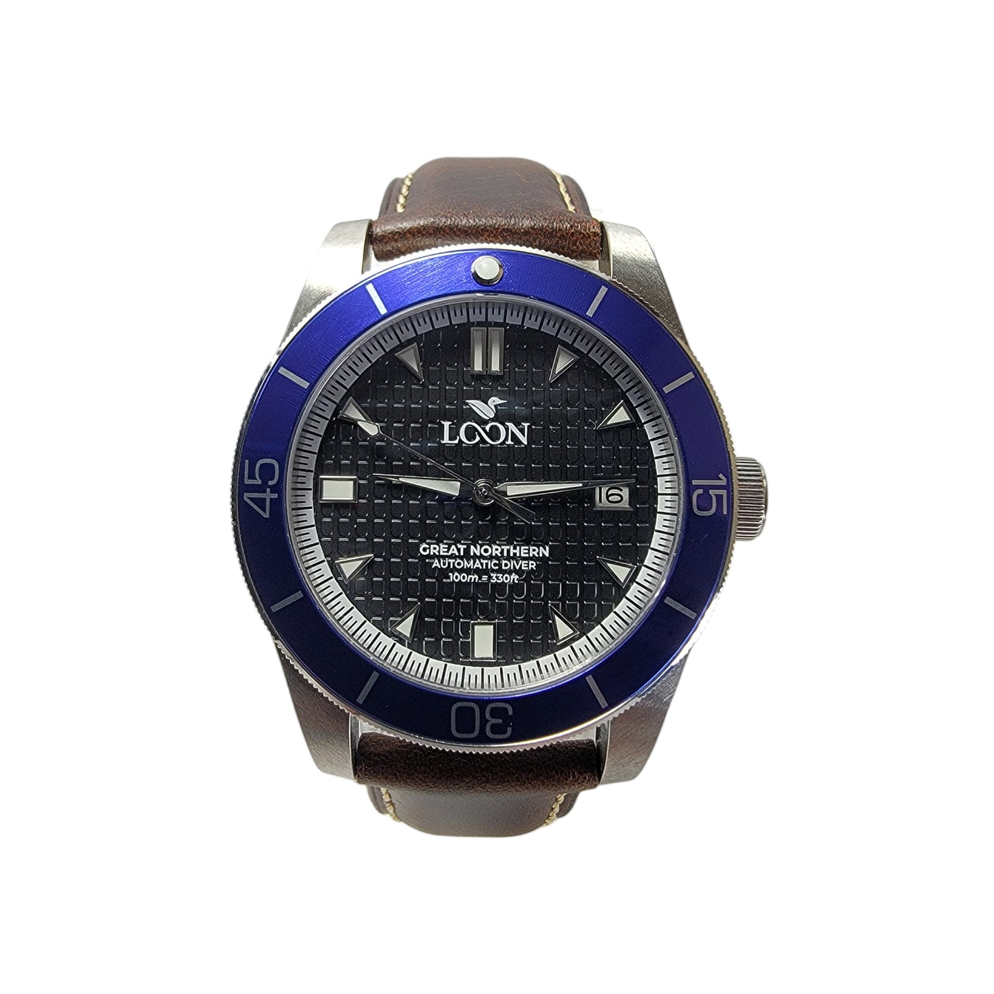Great Northern Automatic Diver 9015 Stainless Steel Watch 40mm