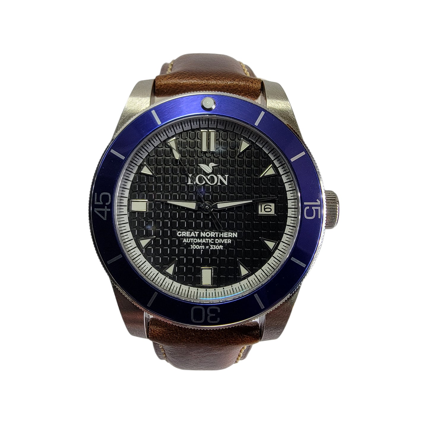 Great Northern Automatic Diver 9015 Stainless Steel Watch 40mm