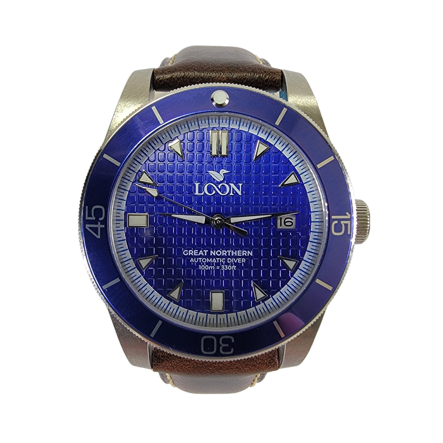 Great Northern Automatic Diver 9015 Stainless Steel Watch 40mm