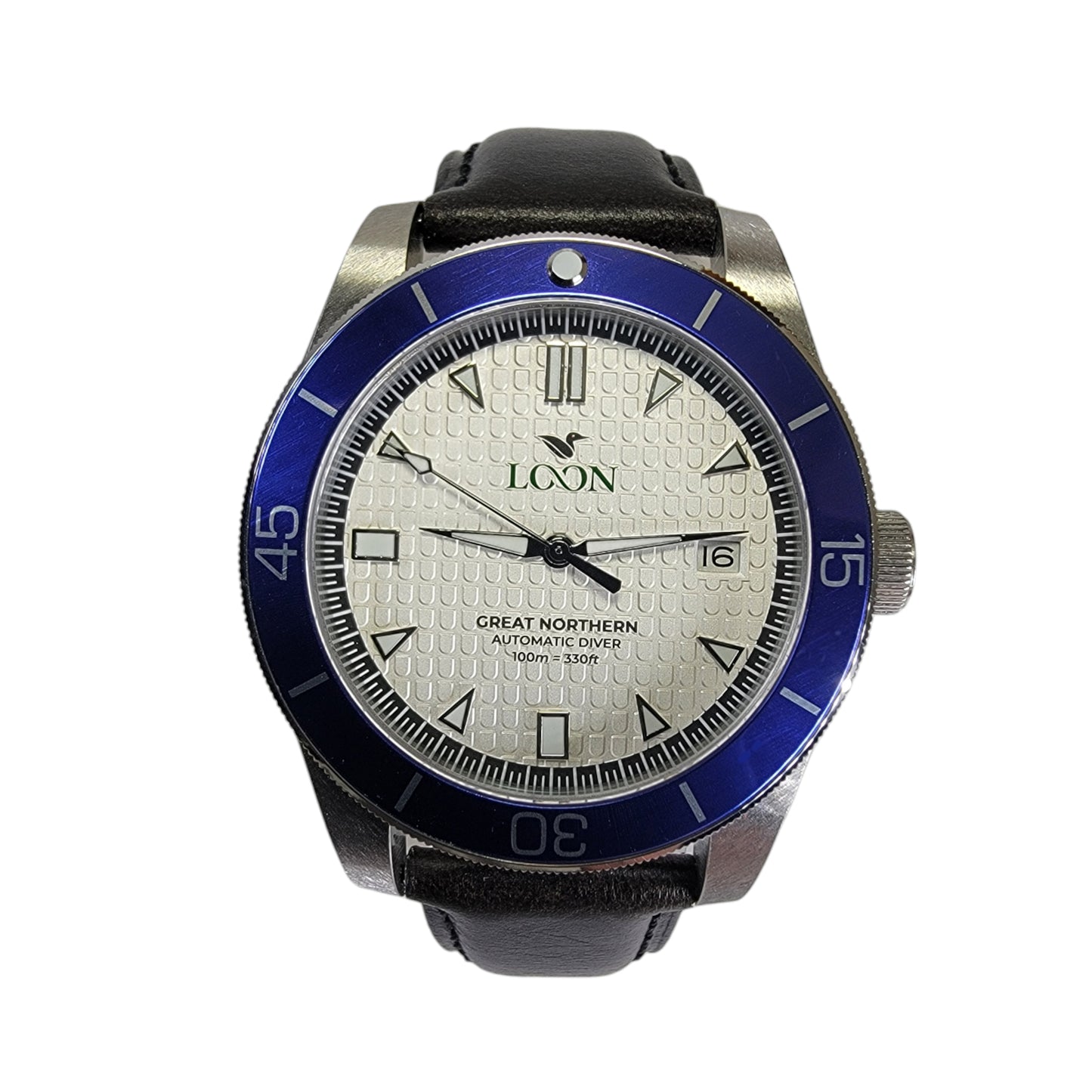Great Northern Automatic Diver 9015 Stainless Steel Watch 40mm