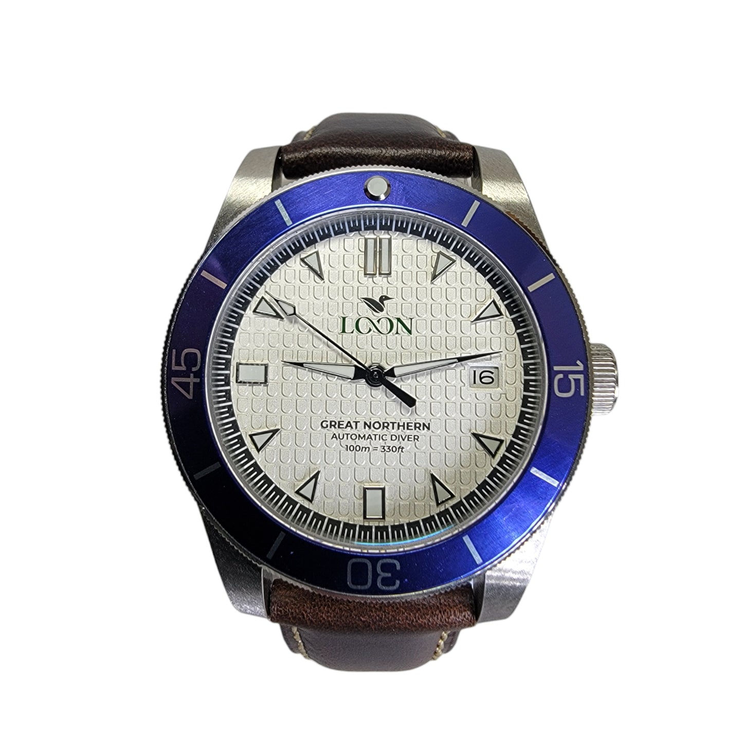 Great Northern Automatic Diver 9015 Stainless Steel Watch 40mm