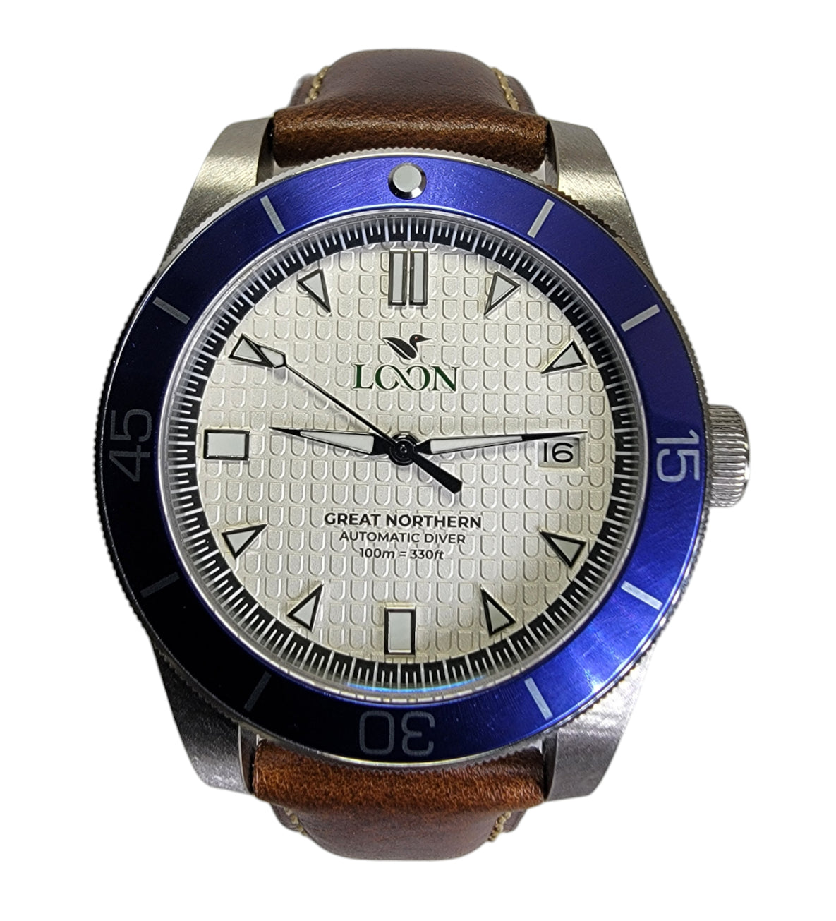 Great Northern Automatic Diver 9015 Stainless Steel Watch 40mm