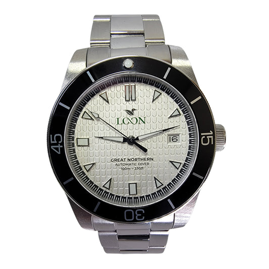 Great Northern Automatic Diver 9015 Stainless Steel Watch 40mm